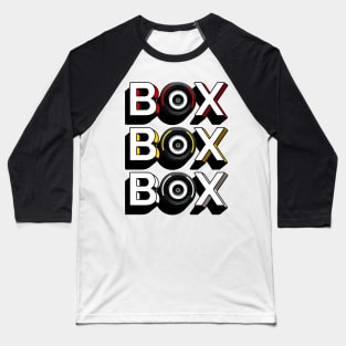 Box Box Box - Formula 1 tires design Baseball T-Shirt